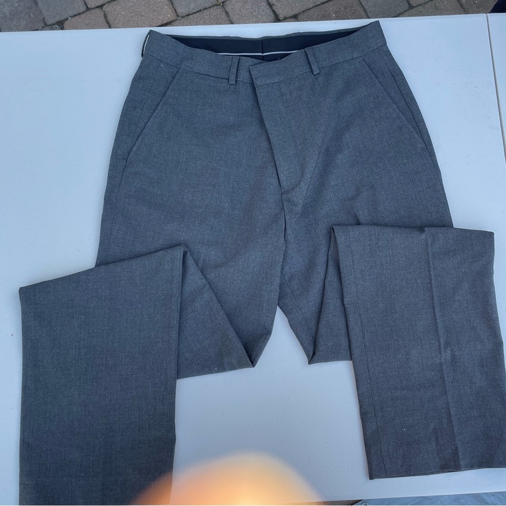 JF J.Ferrar Charcoal Dress Pants